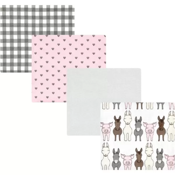 Farm Friends Pink One Size