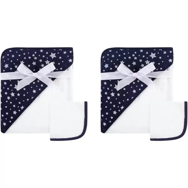 Navy Silver Star One Size (Pack of 2)