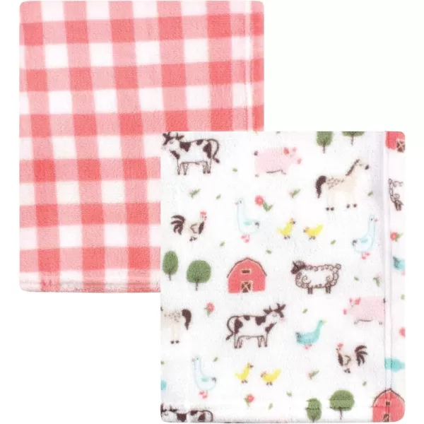 Girl Farm Animals 30x36 Inch