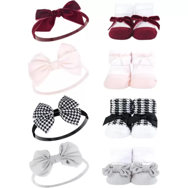 Houndstooth Burgundy