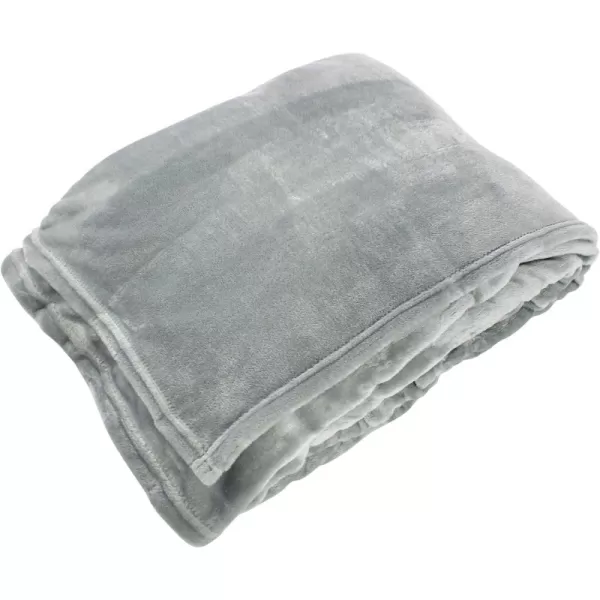 Gray Fleece 60X80 Inch (Oversize Throw)