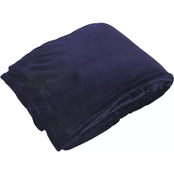 Navy Fleece 60X80 Inch (Oversize Throw)