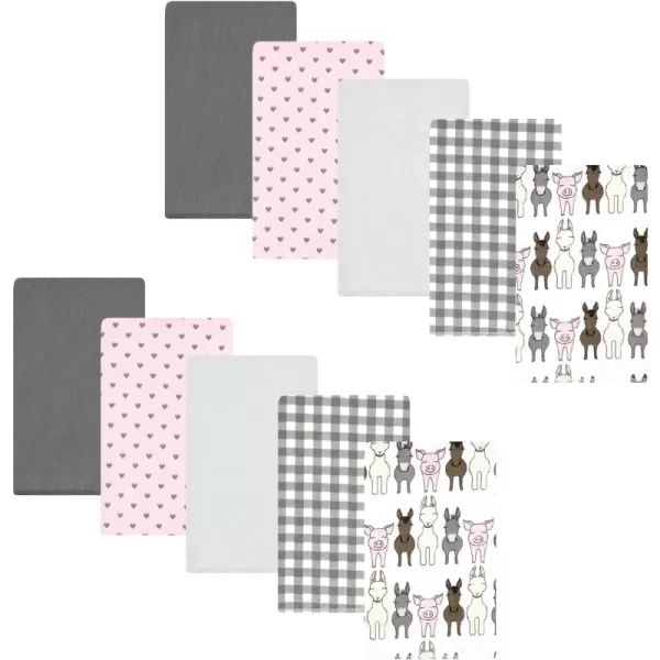One Size Farm Friends Pink 10-pack