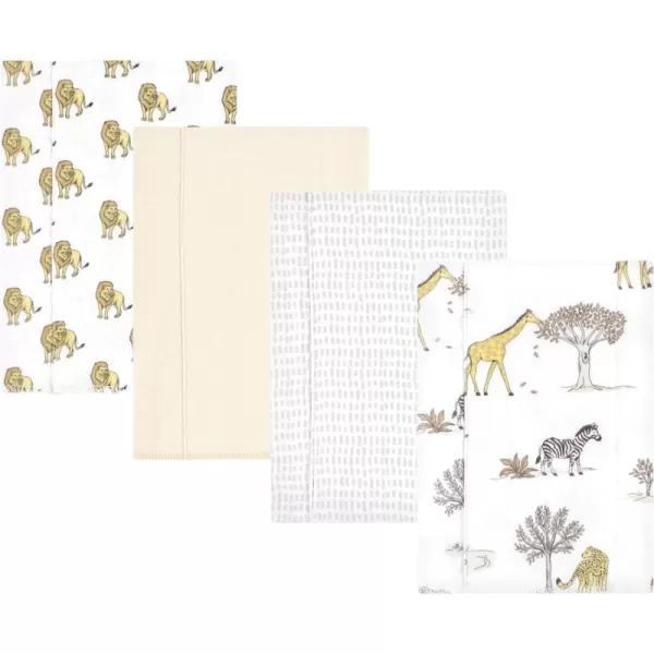 One Size Neutral Safari World 4-pack