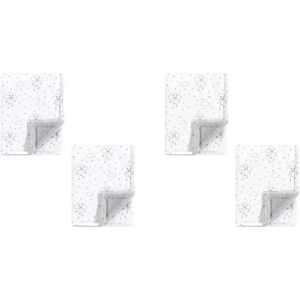 Gray Clouds 2-piece One Size (Pack of 2)