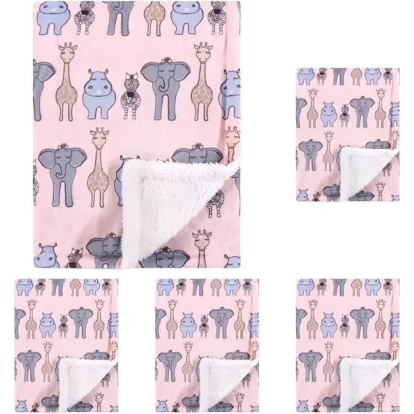 Pink Safari One Size (Pack of 5)