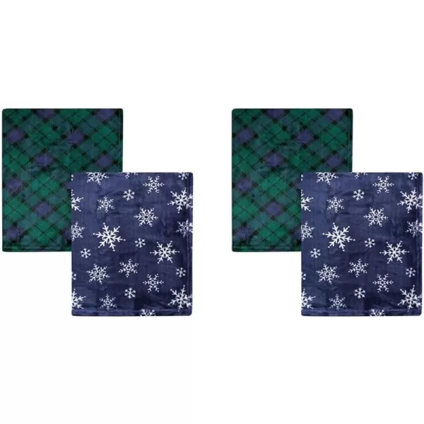 Black Watch Plaid 30x36 Inch (Pack of 2)