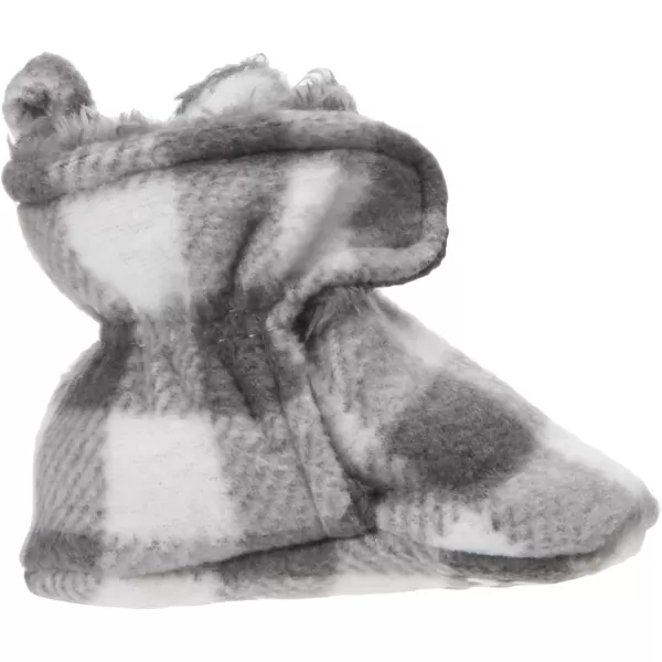 Hudson Baby Unisex Baby Cozy Fleece and Faux Sherpa Booties
