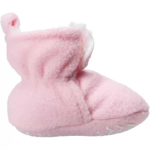 Hudson Baby Unisex Baby Cozy Fleece and Faux Sherpa Booties