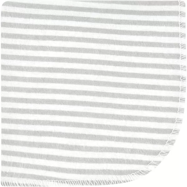 Hudson Baby Unisex Baby Flannel Washcloths, Eucalyptus 10Pk, One Size