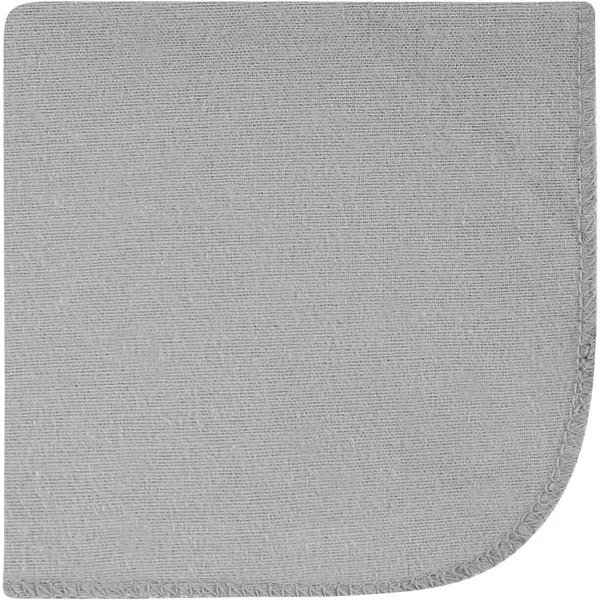 Hudson Baby Unisex Baby Flannel Washcloths, Eucalyptus 10Pk, One Size