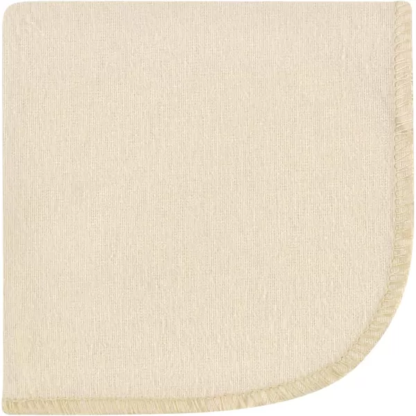 Hudson Baby Unisex Baby Flannel Washcloths, Eucalyptus 10Pk, One Size