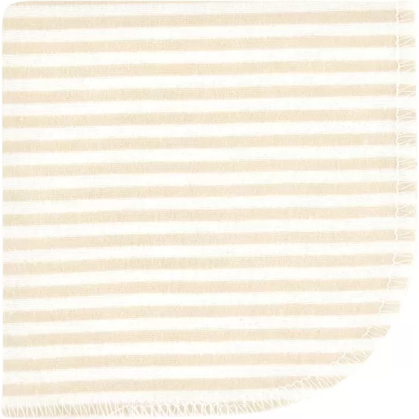 Hudson Baby Unisex Baby Flannel Washcloths, Eucalyptus 10Pk, One Size