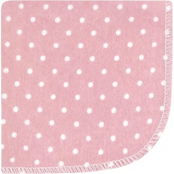 Hudson Baby Unisex Baby Flannel Washcloths, Eucalyptus 10Pk, One Size