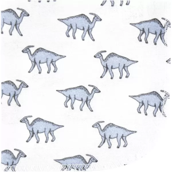 Hudson Baby Unisex Baby Flannel Washcloths, Eucalyptus 10Pk, One Size