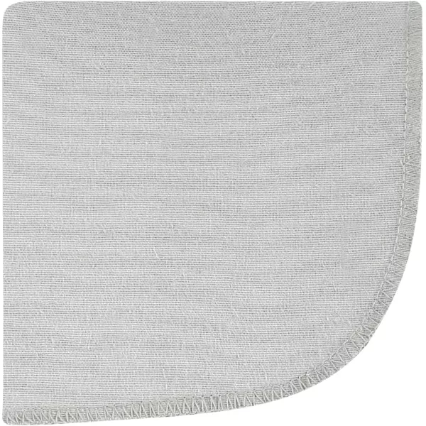 Hudson Baby Unisex Baby Flannel Washcloths, Eucalyptus 10Pk, One Size
