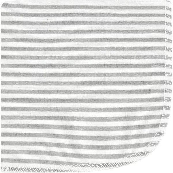 Hudson Baby Unisex Baby Flannel Washcloths, Eucalyptus 10Pk, One Size