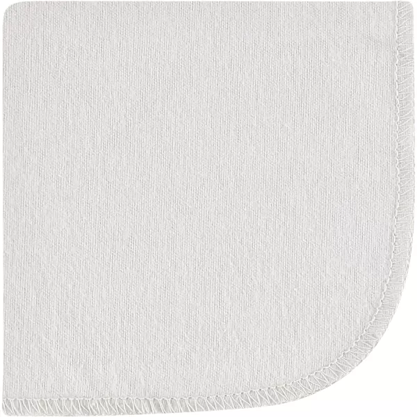 Hudson Baby Unisex Baby Flannel Washcloths, Eucalyptus 10Pk, One Size