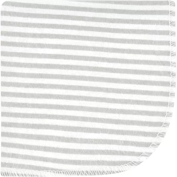 Hudson Baby Unisex Baby Flannel Washcloths, Eucalyptus 10Pk, One Size