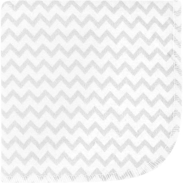 Hudson Baby Unisex Baby Flannel Washcloths, Eucalyptus 10Pk, One Size
