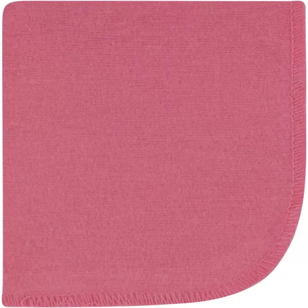 Hudson Baby Unisex Baby Flannel Washcloths, Eucalyptus 10Pk, One Size