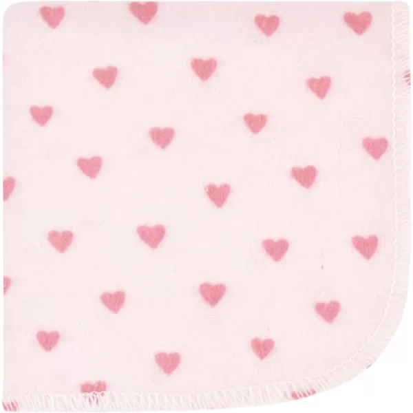 Hudson Baby Unisex Baby Flannel Washcloths, Eucalyptus 10Pk, One Size