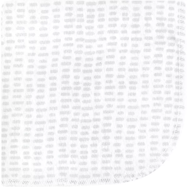 Hudson Baby Unisex Baby Flannel Washcloths, Eucalyptus 10Pk, One Size