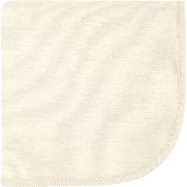 Hudson Baby Unisex Baby Flannel Washcloths, Eucalyptus 10Pk, One Size