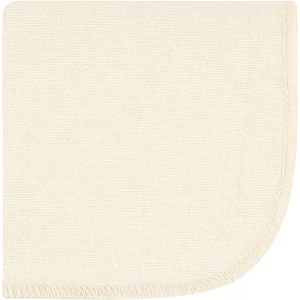 Hudson Baby Unisex Baby Flannel Washcloths, Eucalyptus 10Pk, One Size