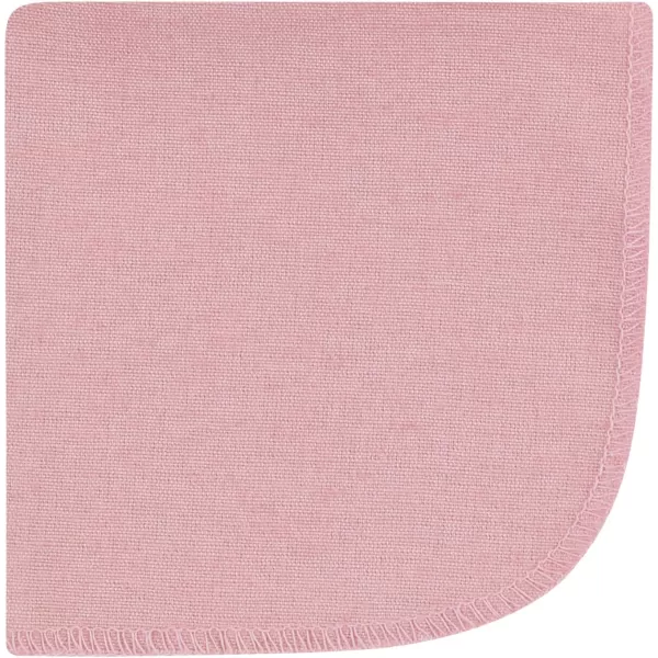 Hudson Baby Unisex Baby Flannel Washcloths, Eucalyptus 10Pk, One Size