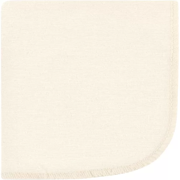 Hudson Baby Unisex Baby Flannel Washcloths, Eucalyptus 10Pk, One Size