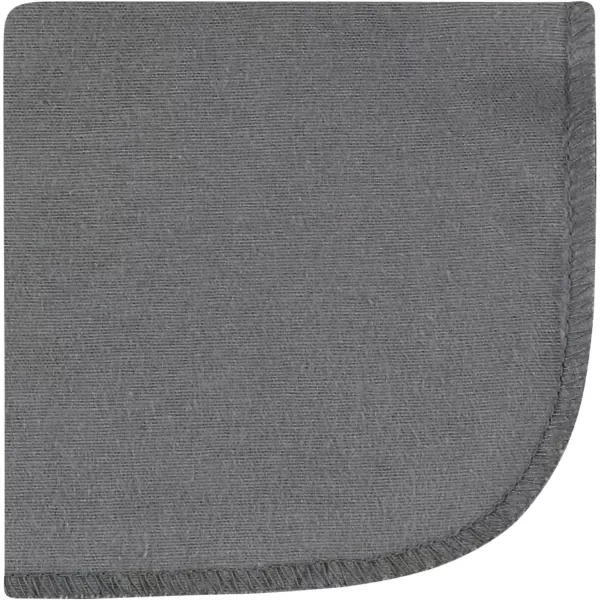 Hudson Baby Unisex Baby Flannel Washcloths, Eucalyptus 10Pk, One Size