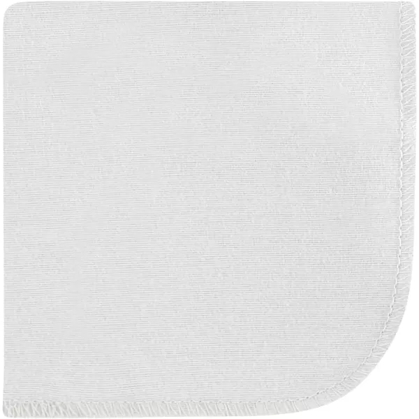 Hudson Baby Unisex Baby Flannel Washcloths, Eucalyptus 10Pk, One Size