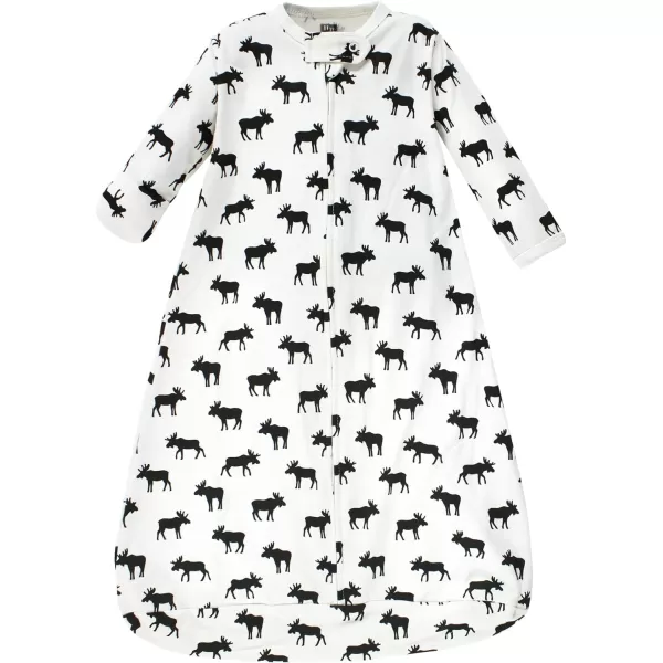 Hudson Baby Unisex BabyCotton Long-Sleeve Wearable Sleeping Bag, Sack, Blanket