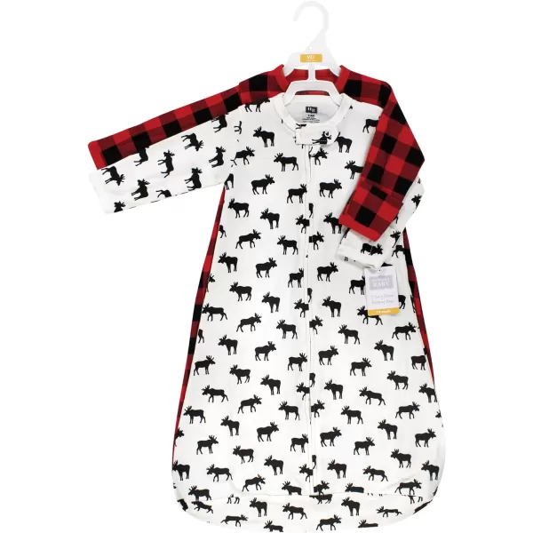 Hudson Baby Unisex BabyCotton Long-Sleeve Wearable Sleeping Bag, Sack, Blanket