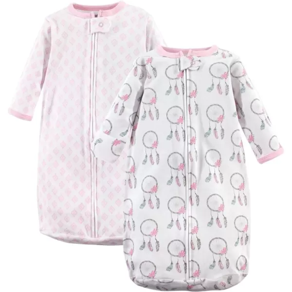 Hudson Baby Unisex BabyCotton Long-Sleeve Wearable Sleeping Bag, Sack, Blanket