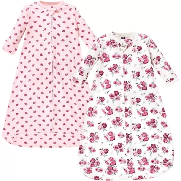 Hudson Baby Unisex BabyCotton Long-Sleeve Wearable Sleeping Bag, Sack, Blanket