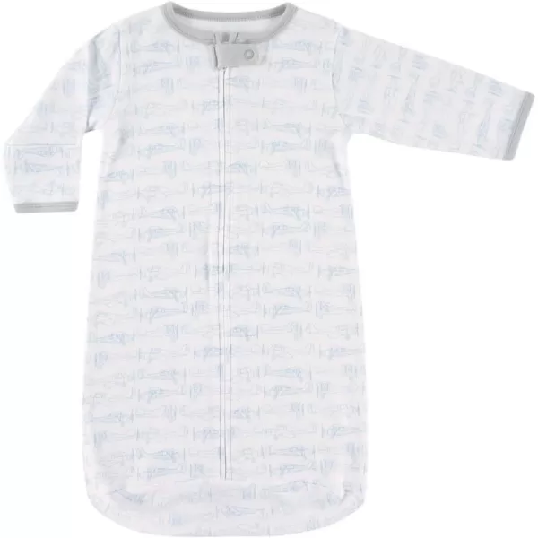 Hudson Baby Unisex BabyCotton Long-Sleeve Wearable Sleeping Bag, Sack, Blanket