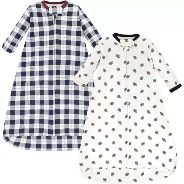 Hudson Baby Unisex BabyCotton Long-Sleeve Wearable Sleeping Bag, Sack, Blanket