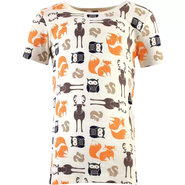 Hudson Baby Baby Girls' Cotton Pajama Set