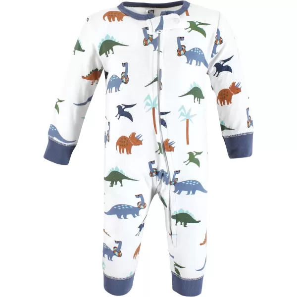 Hudson Baby Baby Girls' Cotton Sleep and Play