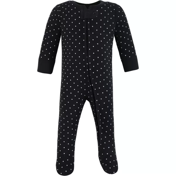 Hudson Baby Baby Girls' Cotton Sleep and Play