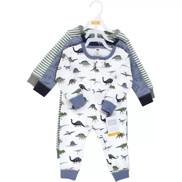 Hudson Baby Baby Girls' Cotton Sleep and Play