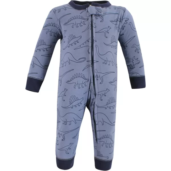 Hudson Baby Baby Girls' Cotton Sleep and Play