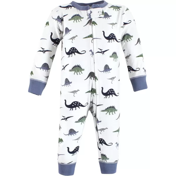 Hudson Baby Baby Girls' Cotton Sleep and Play