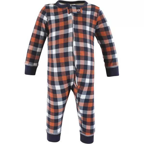 Hudson Baby Baby Girls' Cotton Sleep and Play