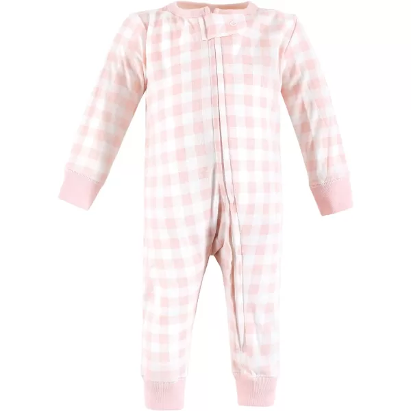 Hudson Baby Baby Girls' Cotton Sleep and Play
