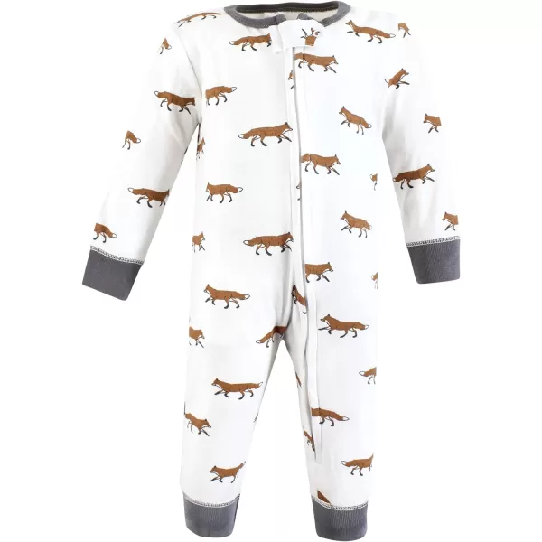 Hudson Baby Baby Girls' Cotton Sleep and Play
