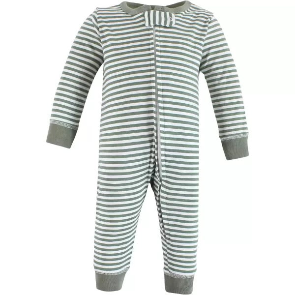 Hudson Baby Baby Girls' Cotton Sleep and Play