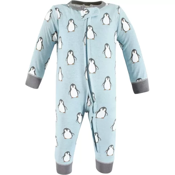 Hudson Baby Baby Girls' Cotton Sleep and Play